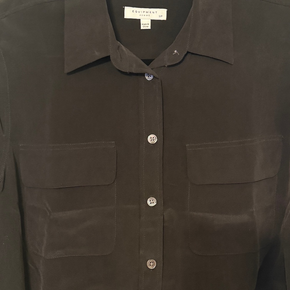 Equipment 100% Silk Shirt